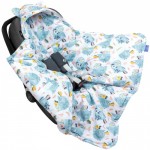 Bombažna odejica za avtosedež Jukki Baby Bird